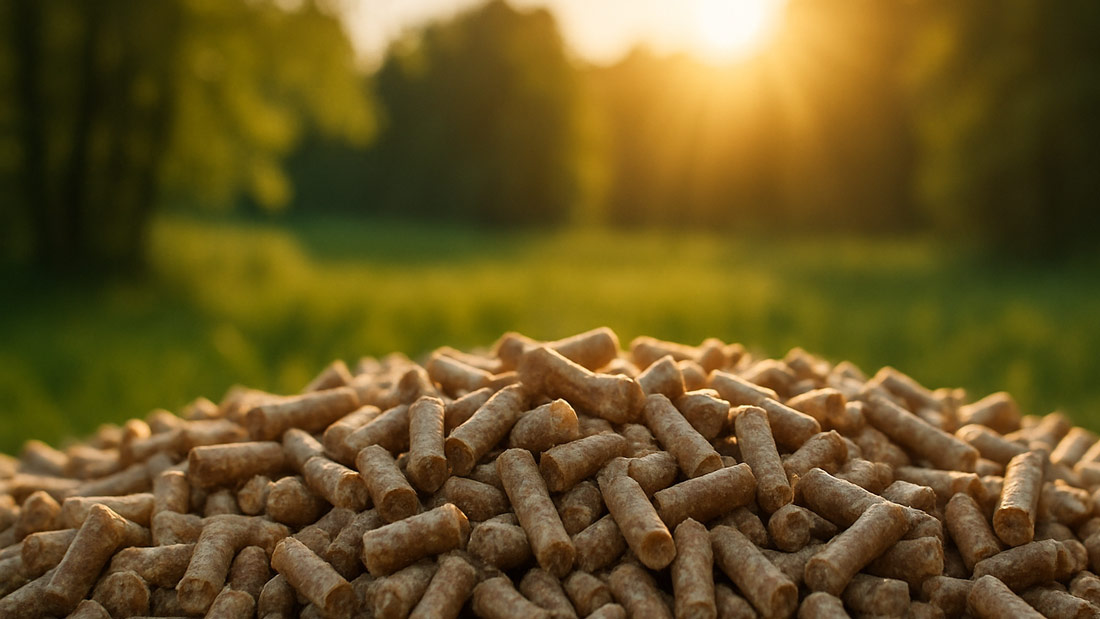 Holzpellets Holzpellets in der Natur