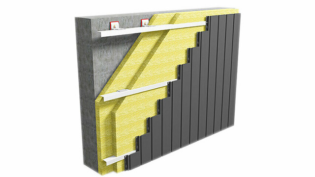 Fassade04 Fassadensystem vertikal